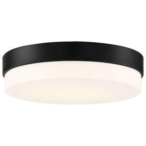 Roma LED Flush Mount in Matte Black by Access