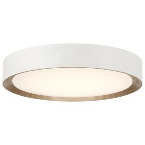 Malaga Color Selectable LED Flush Mount in Matte White by Access