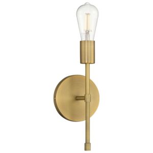 Iconic II LED Wall Sconce in Antique Brushed Brass by Access