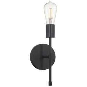 Iconic II LED Wall Sconce in Matte Black by Access