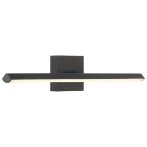 Float LED Bathroom Vanity Light in Matte Black by Access