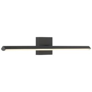 Float LED Bathroom Vanity Light in Matte Black by Access