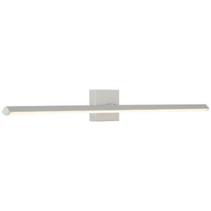 Float LED Bathroom Vanity Light in Silver by Access