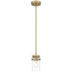 Shelby  Pendant in Brushed Gold by Access