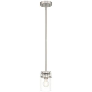 Shelby  Pendant in Brushed Steel by Access