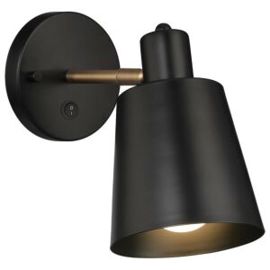 Dalton  Wall Sconce in Blackith Antique Brushed Brass by Access