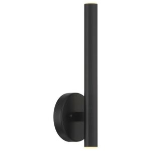 Pipeline LED Wall Sconce in Matte Black by Access