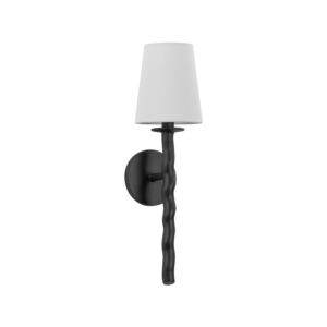 Alvaro  Wall Sconce in Textured Black by Troy Lighting