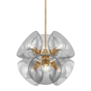 Salix  Pendant in Patina Brass by Troy Lighting