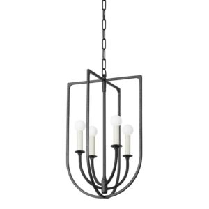 Kael  Lantern in Black Iron by Troy Lighting