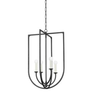 Kael  Lantern in Black Iron by Troy Lighting