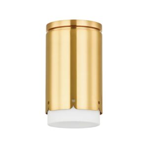 Asa  Flush Mount in Aged Brass by Mitzi