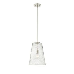 Saben  Pendant in Polished Nickel by Millennium