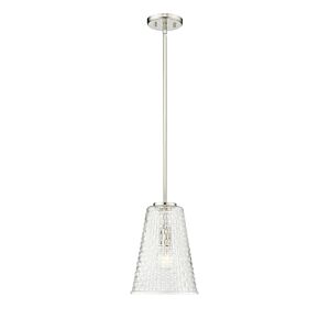 Saben  Pendant in Polished Nickel by Millennium