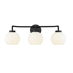 Oprah  Bathroom Vanity Light in Matte Black by Millennium