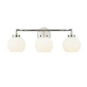 Oprah  Bathroom Vanity Light in Polished Nickel by Millennium