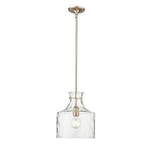 Santorini  Pendant in Modern Gold by Millennium