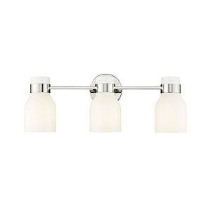 Corella  Bathroom Vanity Light in Polished Nickel by Millennium