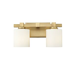   Bathroom Vanity Light in Vintage Brass by Millennium