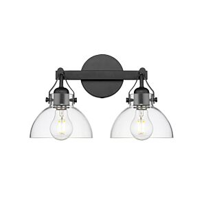   Bathroom Vanity Light in Matte Black by Millennium