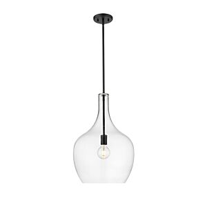 Lamara  Pendant in Matte Black by Millennium