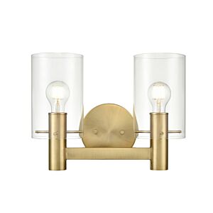 Apolla  Bathroom Vanity Light in Vintage Brass by Millennium