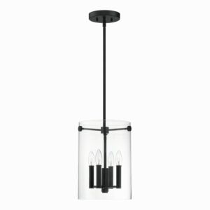 Vissi  Pendant in Matte Black by Millennium