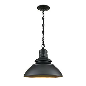 Adda LED Outdoor Lantern in Powder Coated Black by Millennium