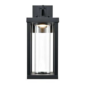 Dumont LED Outdoor Wall Sconce in Powder Coated Black by Millennium