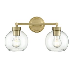 Jonatan  Bathroom Vanity Light in Vintage Brass by Millennium