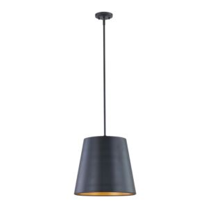 Allson  Pendant in Matte Black by Millennium