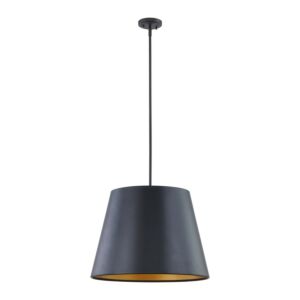 Allson  Pendant in Matte Black by Millennium