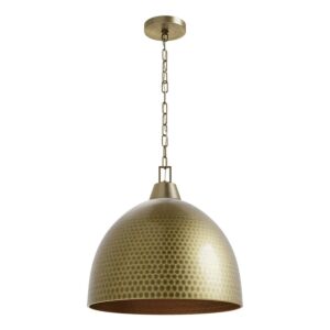 Arrco  Pendant in Aged Brass by Millennium