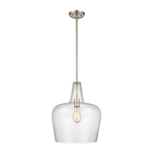 Puckette  Pendant in Brushed Nickel by Millennium