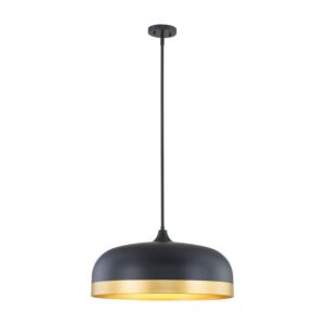 Amarra  Pendant in Matte Black by Millennium