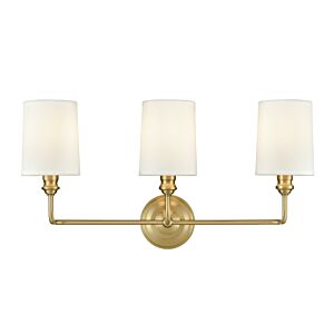 Leena  Bathroom Vanity Light in Vintage Brass by Millennium