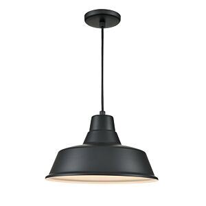 R Series  Pendant in Satin Black by Millennium