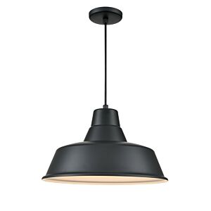 R Series  Pendant in Satin Black by Millennium