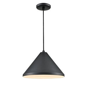 R Series  Pendant in Satin Black by Millennium