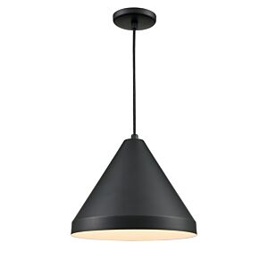 R Series  Pendant in Satin Black by Millennium