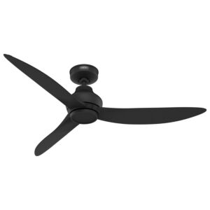 Mazzini 52"Ceiling Fan in Matte Black by Hunter