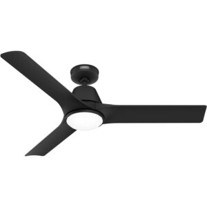 Aeronaut 52"Ceiling Fan in Matte Black by Hunter