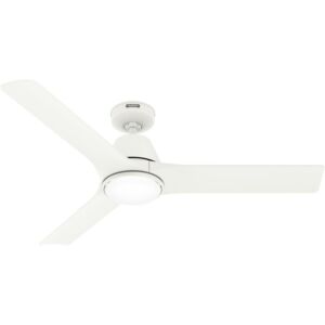 Aeronaut 52"Ceiling Fan in Matte White by Hunter