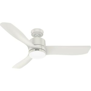 Bolsa 52"Ceiling Fan in Fresh White by Hunter