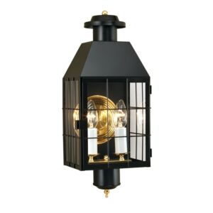 American Heritage  Outdoor Wall Sconce in Black by ELK Home