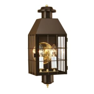 American Heritage  Outdoor Wall Sconce in Bronze by ELK Home