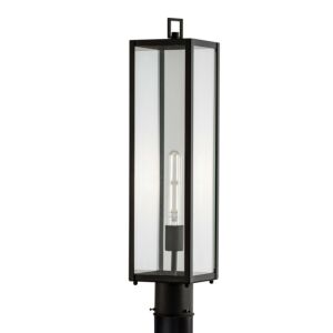 Capture  Outdoor Post Lantern in Matte Black by ELK Home