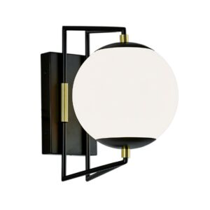 Cosmos LED Outdoor Wall Sconce in Matte Black by ELK Home