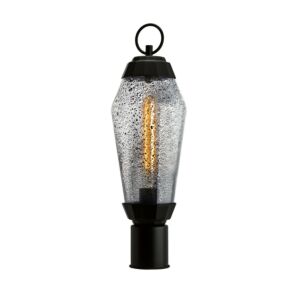 Lyrids  Outdoor Post Lantern in Matte Black by ELK Home