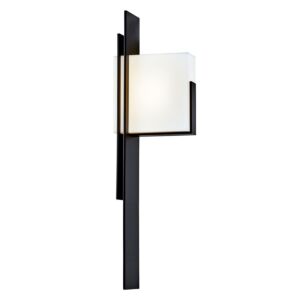 Oak Park LED Outdoor Wall Sconce in Matte Black by ELK Home